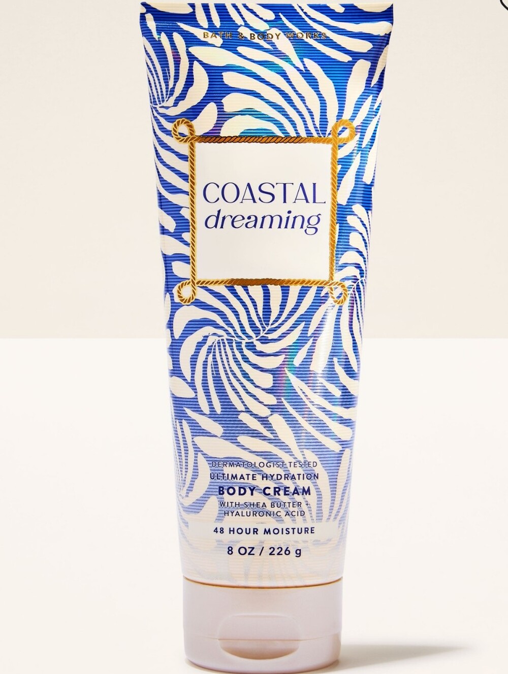 Bath & Body Works Coastal Dreaming Body Cream 8oz NEW